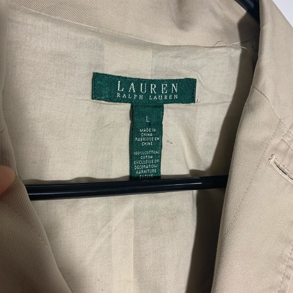 Ralph Lauren beige blazer/coat - Picture 3 of 5